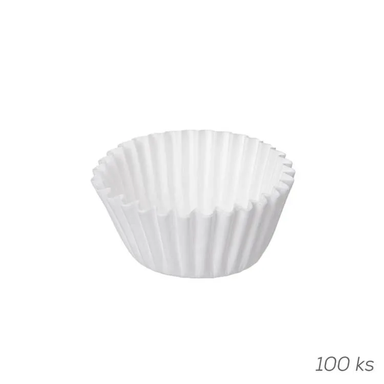 Košíčky na muffiny bílé pr. dna 3,1 cm (100 ks) – Orion