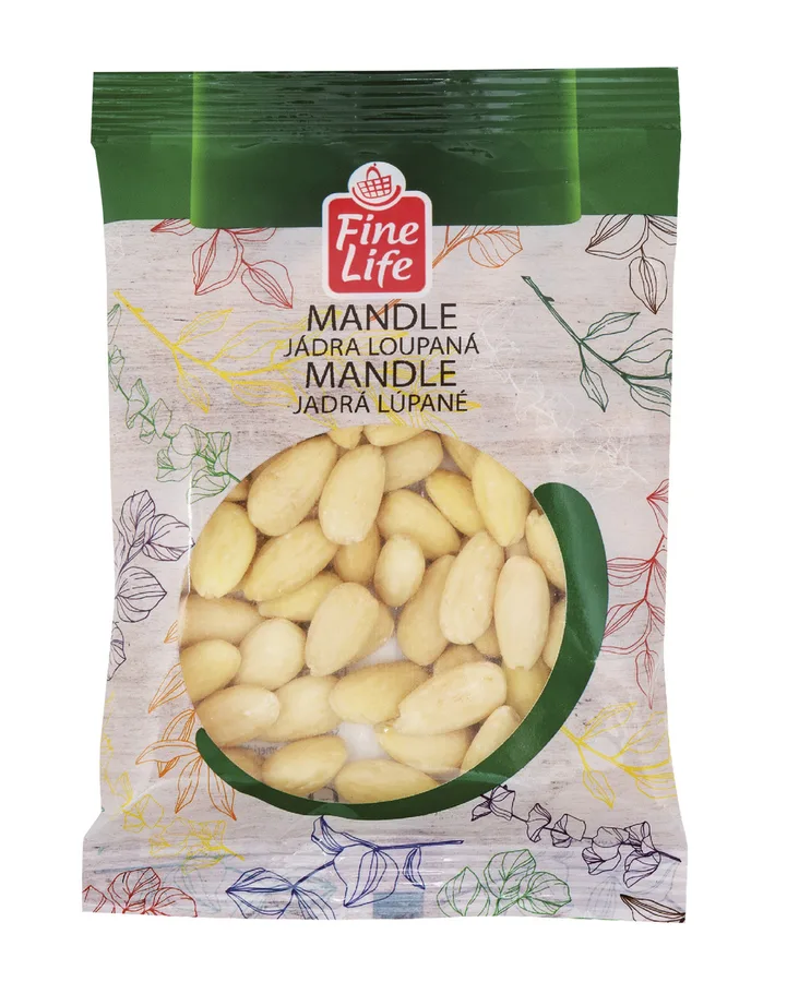 Mandle jádra loupaná 100 g – POEX