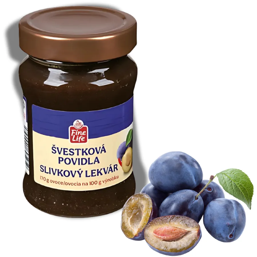 Švestková povidla 340 g – Fine Life