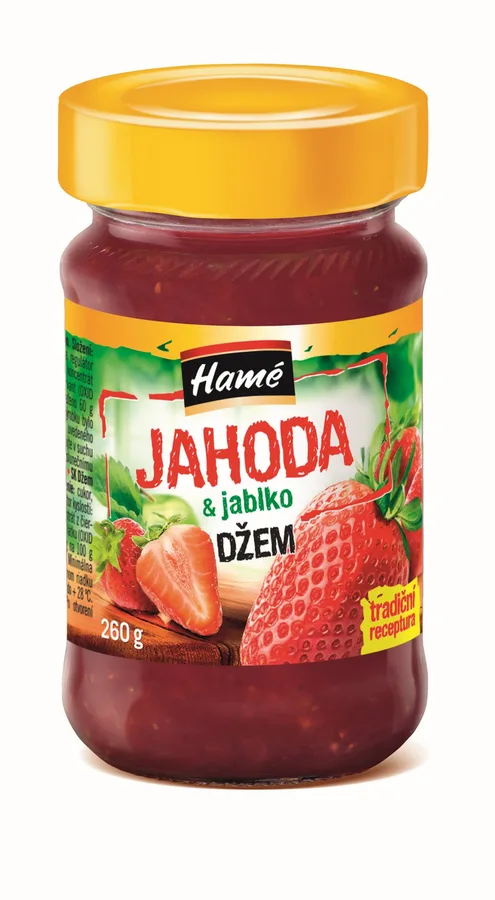 Džem jahůdka 260 g – Hamé
