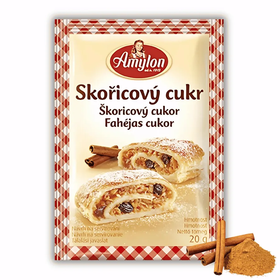 Skořicový cukr s mletou skořicí 20 g – Amylon