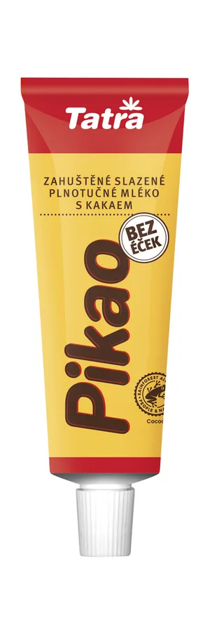 Zahuštěné slazené mléko s kakaem Pikao 24 × 75 g – Tatra