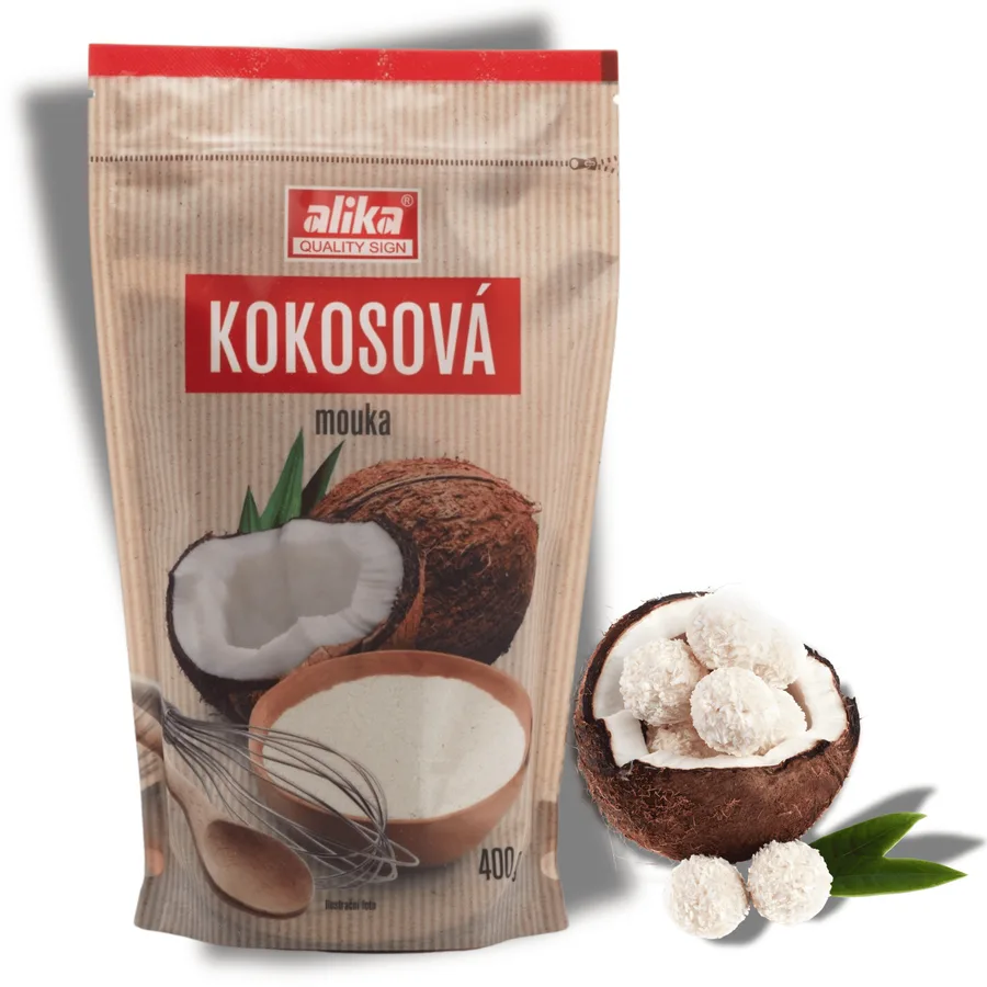 Kokosová mouka na pečení i dezerty 400 g – ALIKA