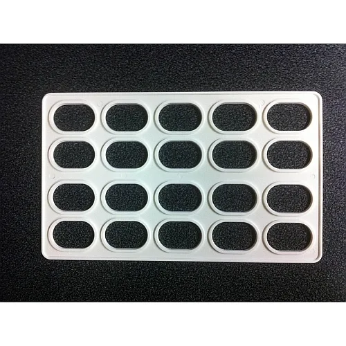 Šablona na laskonky mini ovál 29,5 × 18 cm – Reproplast