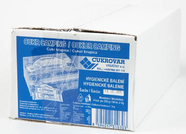 Cukr camping krupice 250 g – Vrbátky