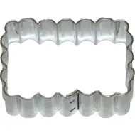 Vykrajovátko vroubkovaný obdélník 4,8 x 3,5 cm – Smolík
