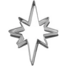 Vykrajovátko hvězdička 8 cípů 17x24 mm – Smolík