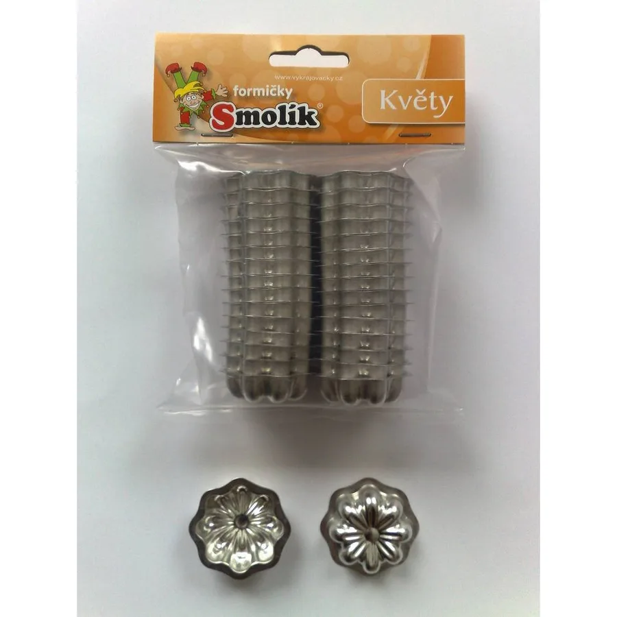 Formičky na cukroví květy 20 ks – Smolík