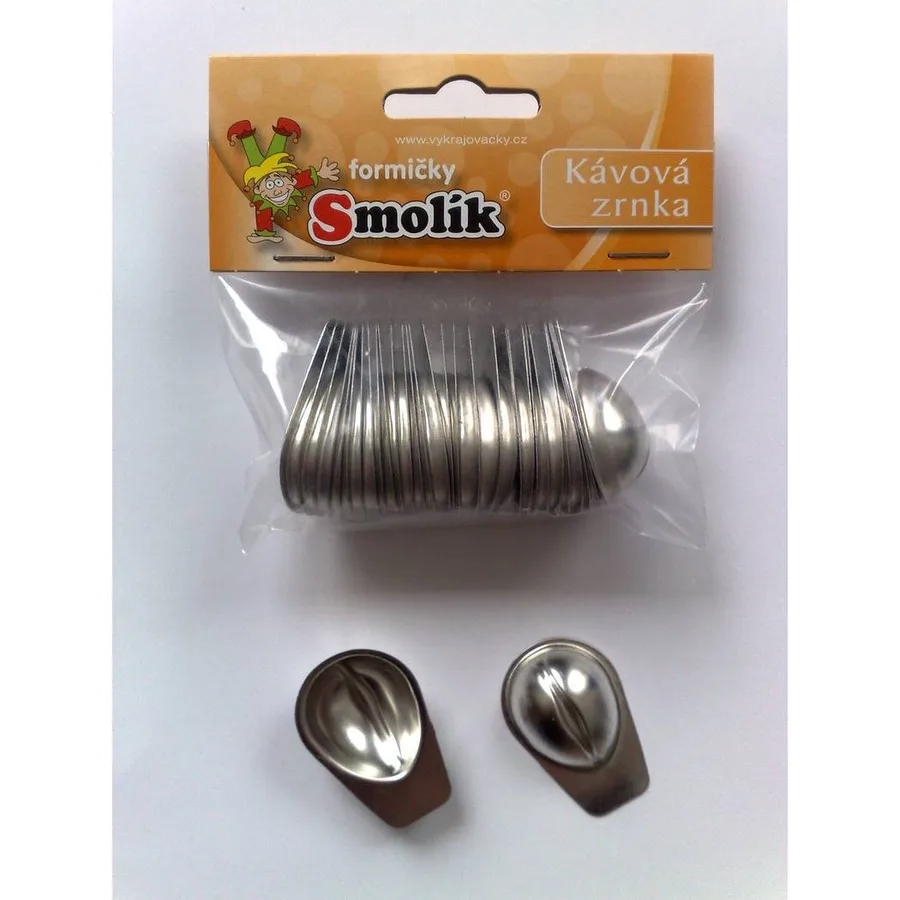Formičky na cukroví Kávová zrna 20 ks – Smolík