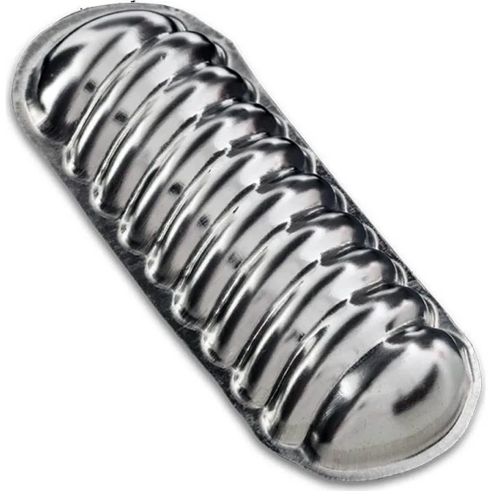 Vyklepávací formičky vanilka 57 × 20 mm, 20 ks – Kovovýroba Jeníkov