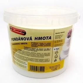 Cukrová fondánová hmota na větrníky 4 kg – KOVANDOVI
