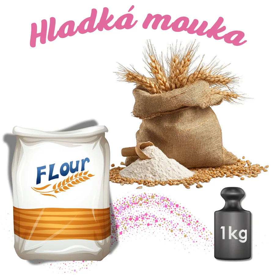 Mouka hladká pšeničná světlá 1 kg – GoodMills Česko