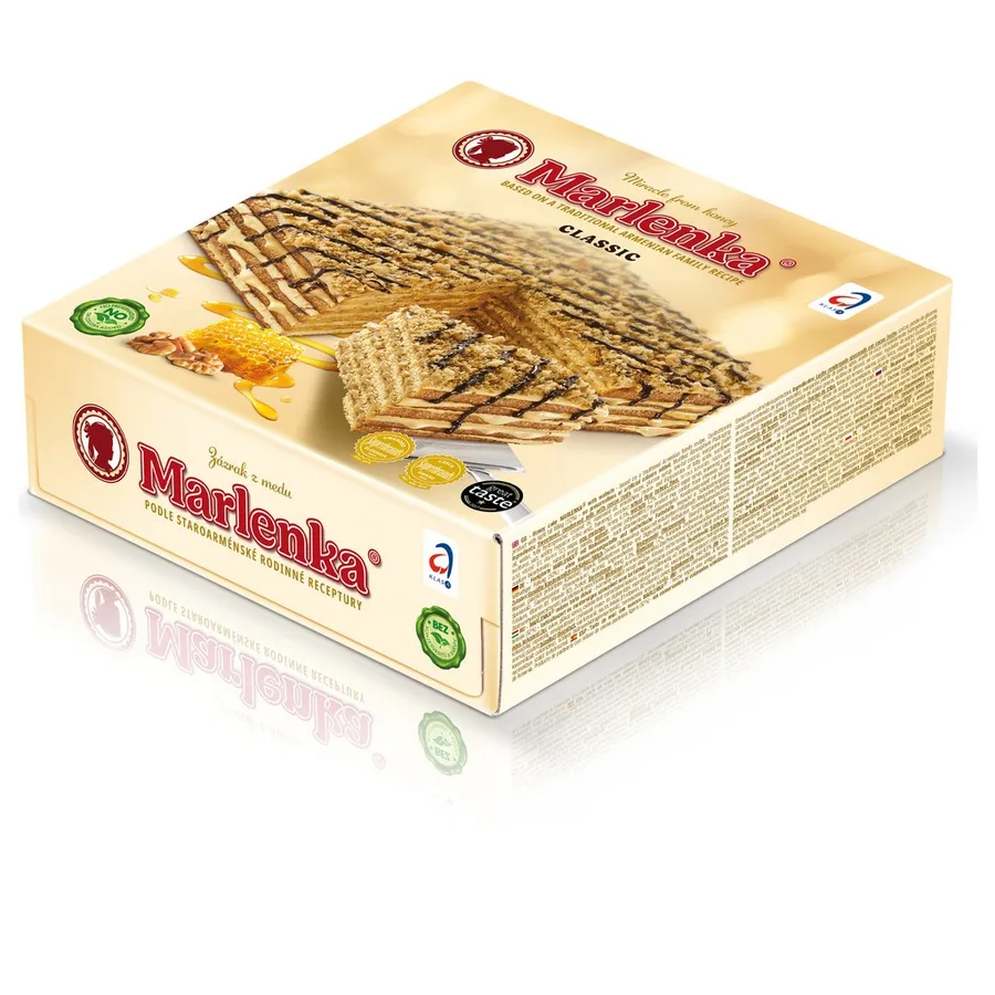 Dort MARLENKA pod jedlý obrázek 21x21 cm CLASSIC 800 g – Marlenka