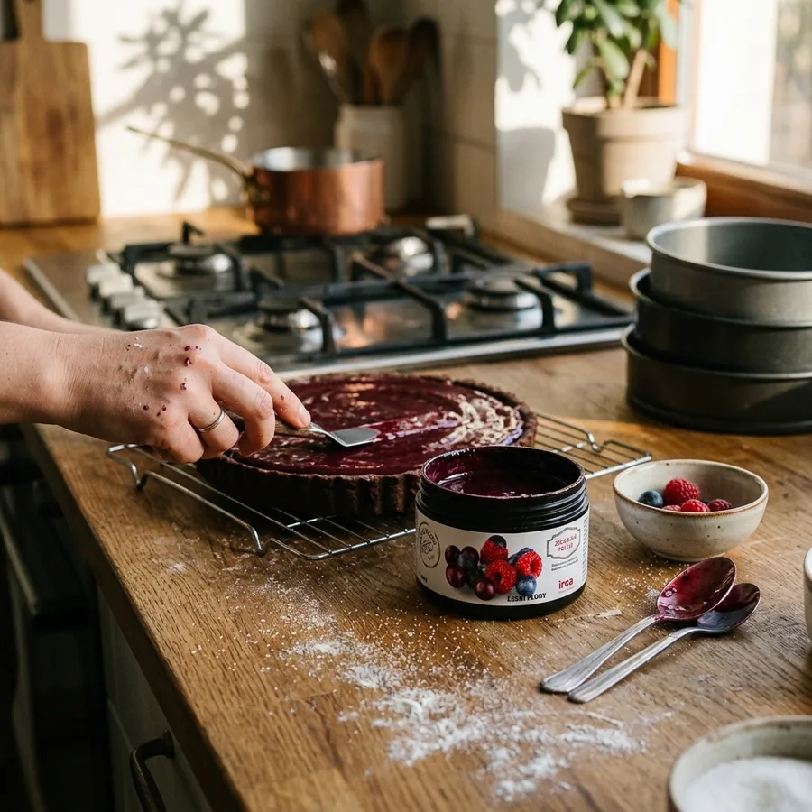 Zrcadlová poleva lesní plody s vysokým leskem 250 g – IRCA
