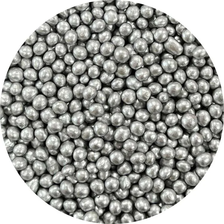 Stříbrné lesklé kuličky 5 mm 60 g – 4Cake