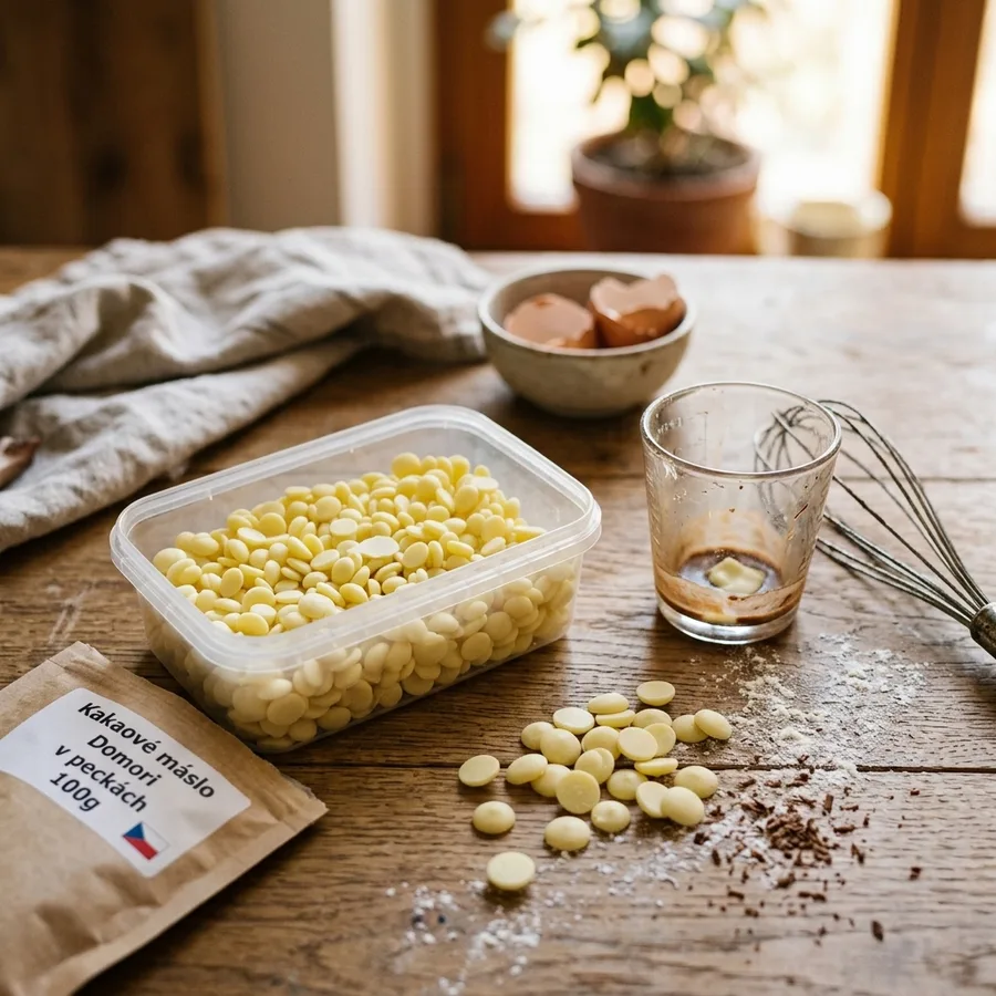 Kakaové máslo 100% v peckách 100 g – Domori