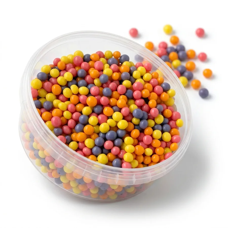 Cereální kuličky v barevné čokoládě 5 mm 50 g – Idea Choc