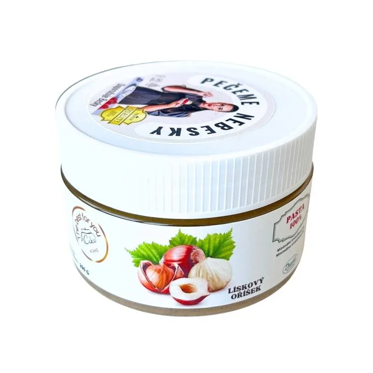 Ořechová pasta z lískových jader 100% 200 g – DIANA