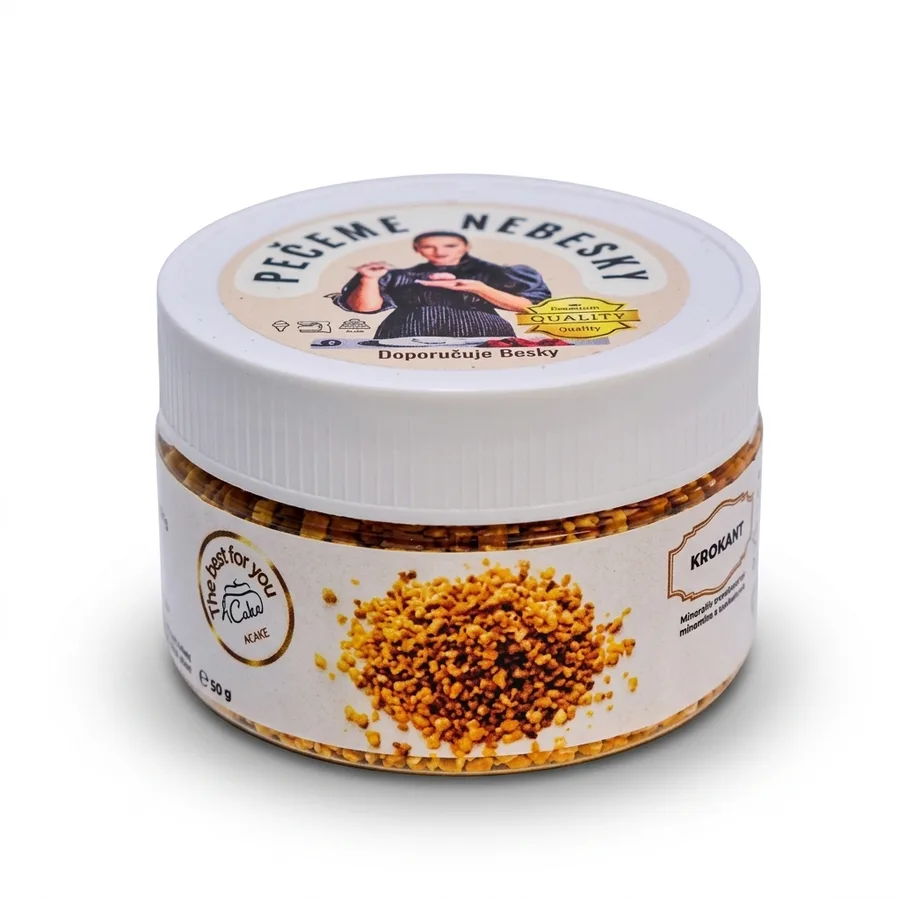 Zkaramelizovaný burizonový krokant na dorty a dezerty 40 g