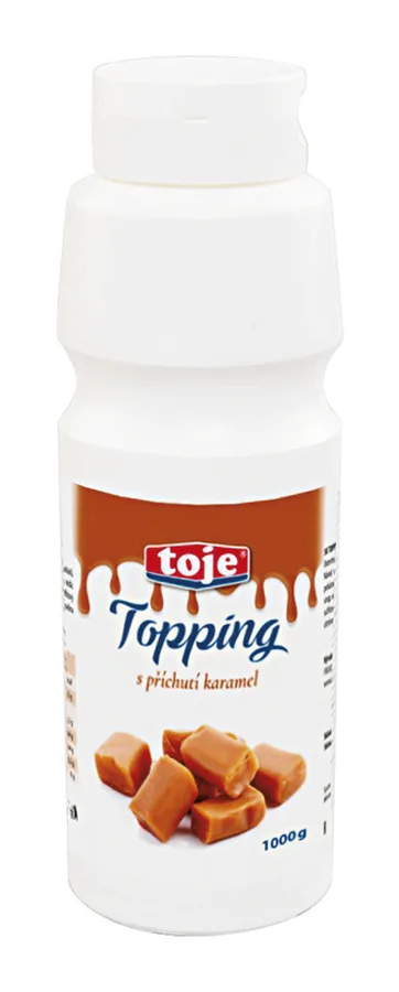 Topping s příchutí karamelu 1 kg – Frujo