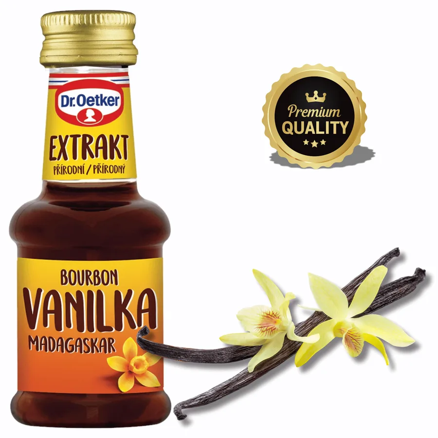 Extrakt Bourbon vanilka Madagaskar 35 ml – Dr. Oetker