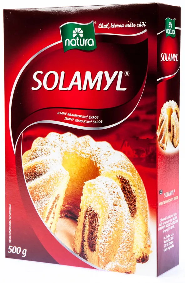 Natura Solamyl jemný bramborový škrob 500 g – Dr. Oetker