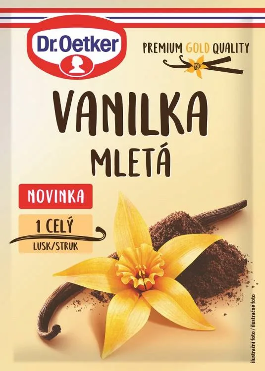Vanilka mletá z celých lusků 5 g – Dr. Oetker