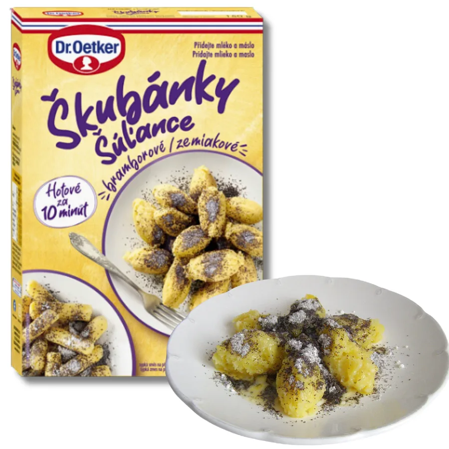 Bramborové škubánky rychlá směs 150 g – Dr. Oetker