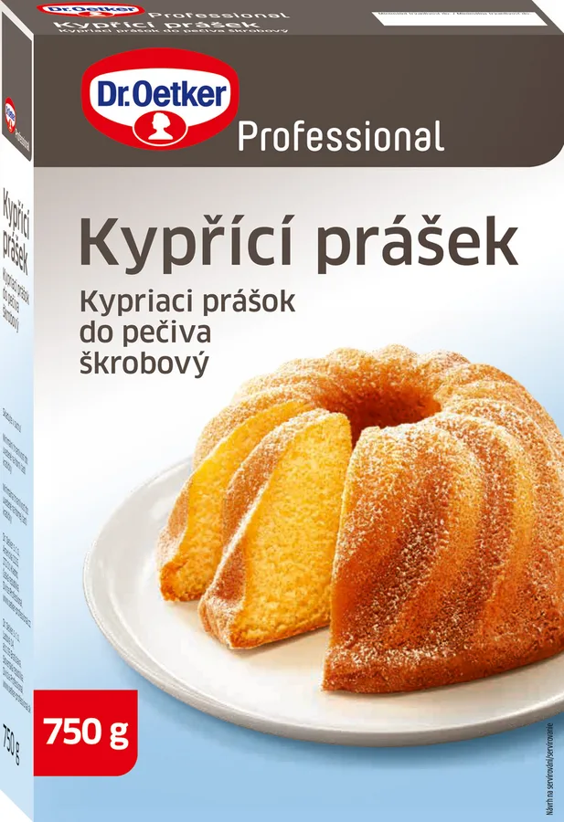 Kypřicí prášek do pečiva 750 g – Dr. Oetker
