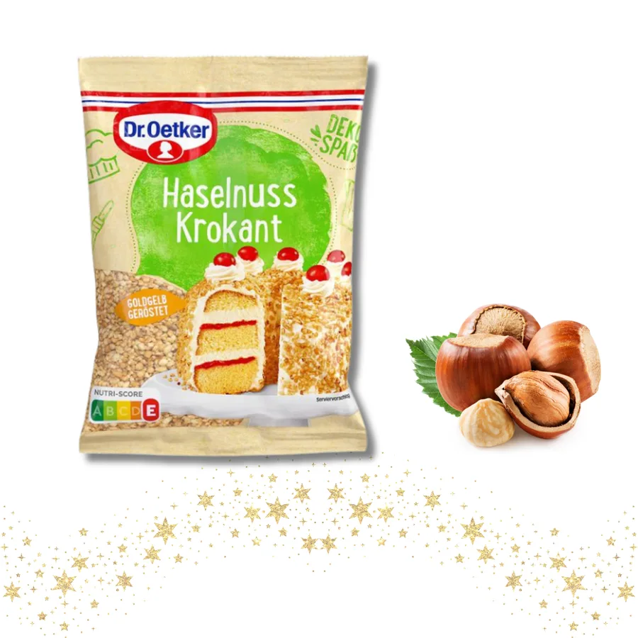 Lískooříškový krokant pražený v cukru 100 g – Dr. Oetker