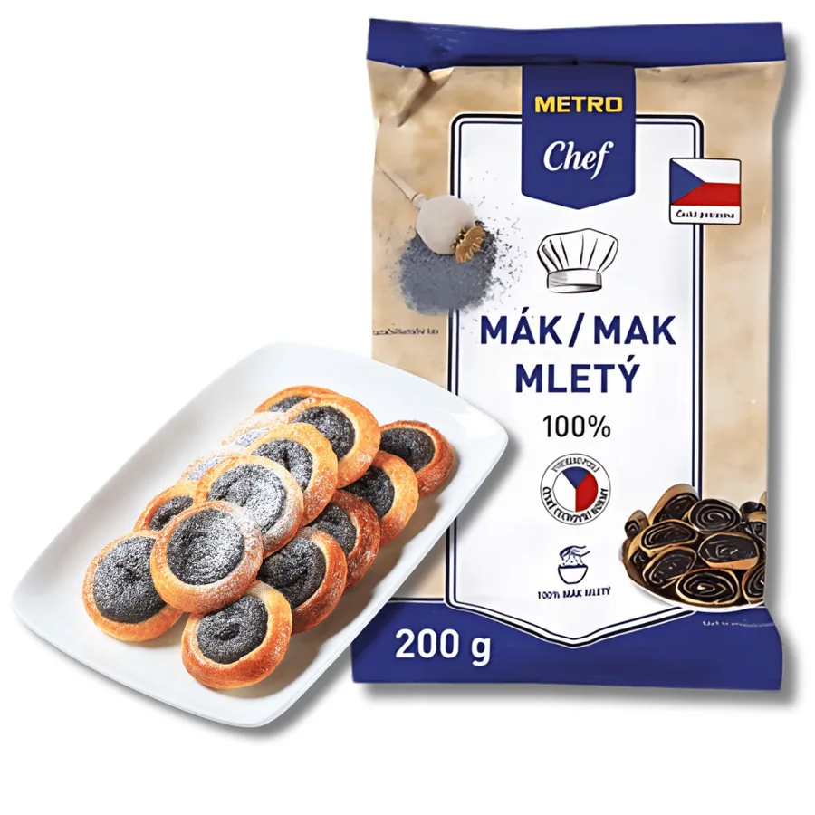 Mák mletý 100% 200 g – METRO Chef
