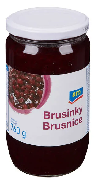 Sterilovaná brusinková pomazánka 760 g – aro