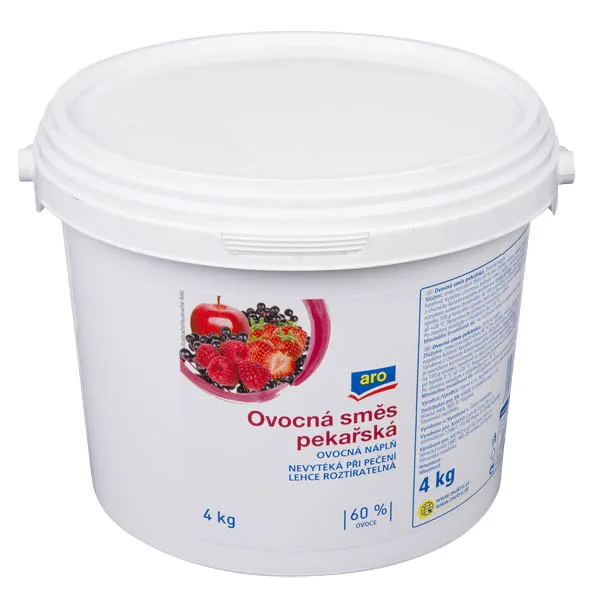 Pekařská ovocná náplň směs 60 % 4 kg – aro