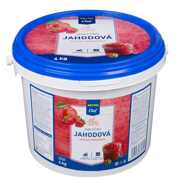Pomazánka ovocná jablečno-jahodová 4 kg – METRO Chef