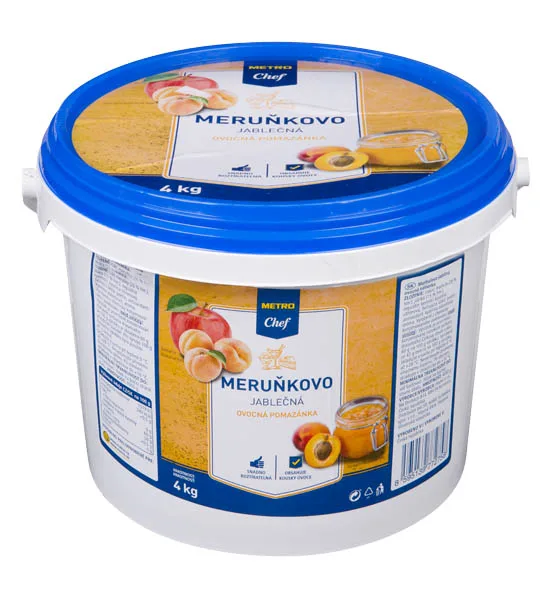Ovocná pomazánka meruňkovo-jablečná 4 kg – METRO Chef