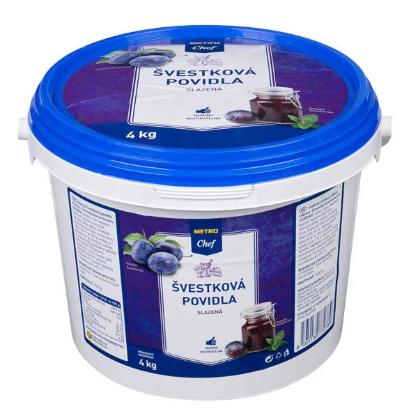 Povidla švestková slazená 4 kg – METRO Chef