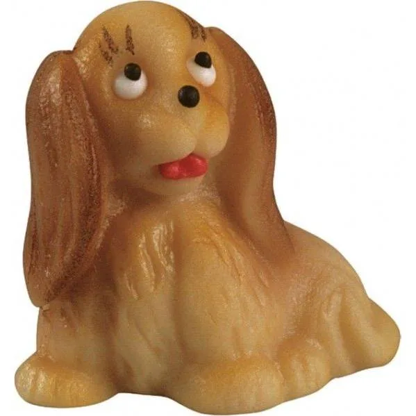 Marcipánová figurka pes Susie 5,5 × 5 cm, 50 g – FRISCHMANN