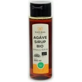 Agáve sirup BIO tmavý RAW 350 ml – Natural Jihlava