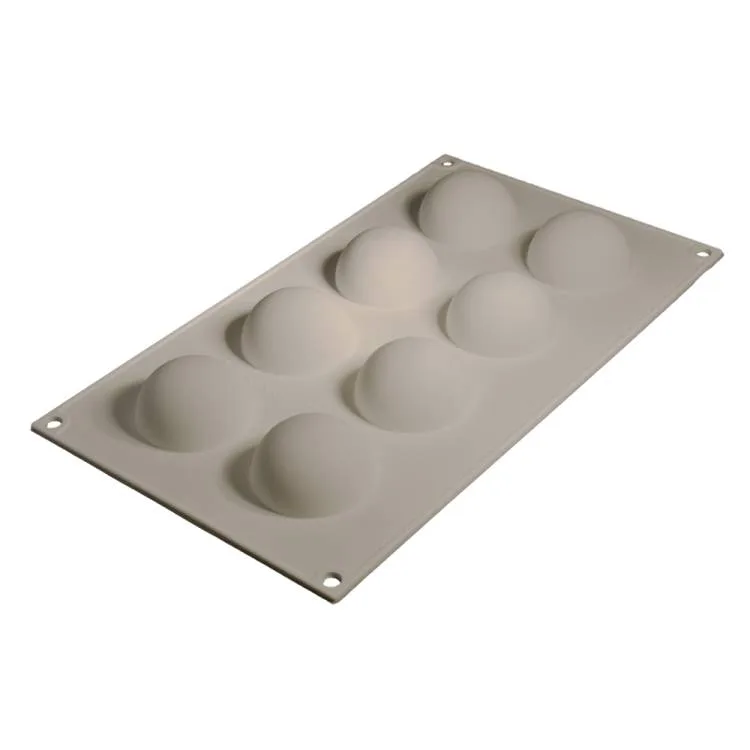Silikonová forma na dezerty Polokoule 5 cm (8 ks) – Cesil