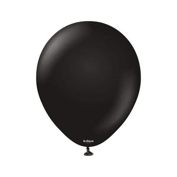 Balónky černé Standard Black 13 cm, 100 ks – Kalisan Balloons