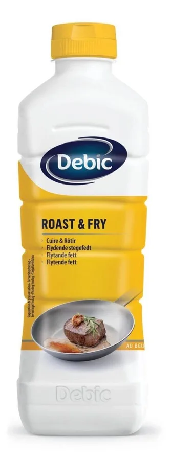 Tekutá směs rostlinných olejů a másla Roast & Fry 1 l – Debic