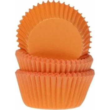 Košíčky na muffiny oranžové 50 ks – House of Marie