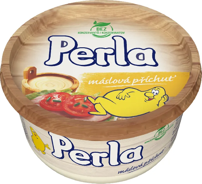 Rostlinný roztíratelný tuk Perla máslová příchuť 450 g