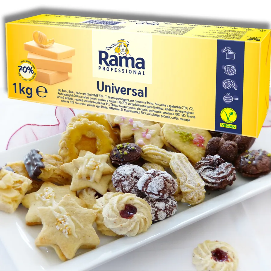 Cukrářský tuk na pečení a krémy 1 kg – Rama