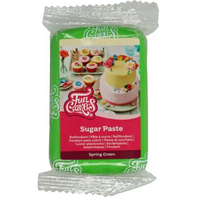 Potahovací hmota jarní zelená 250 g – FunCakes
