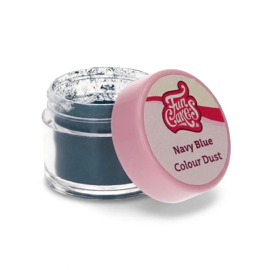 Prachová barva matná Navy Blue 1,8 g – FunCakes
