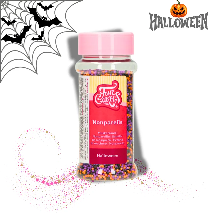 Cukrové mini perličky máček Halloween 80 g – FunCakes