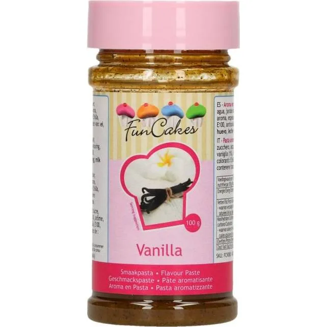 Ochucovací pasta Vanilka 100 g – FunCakes