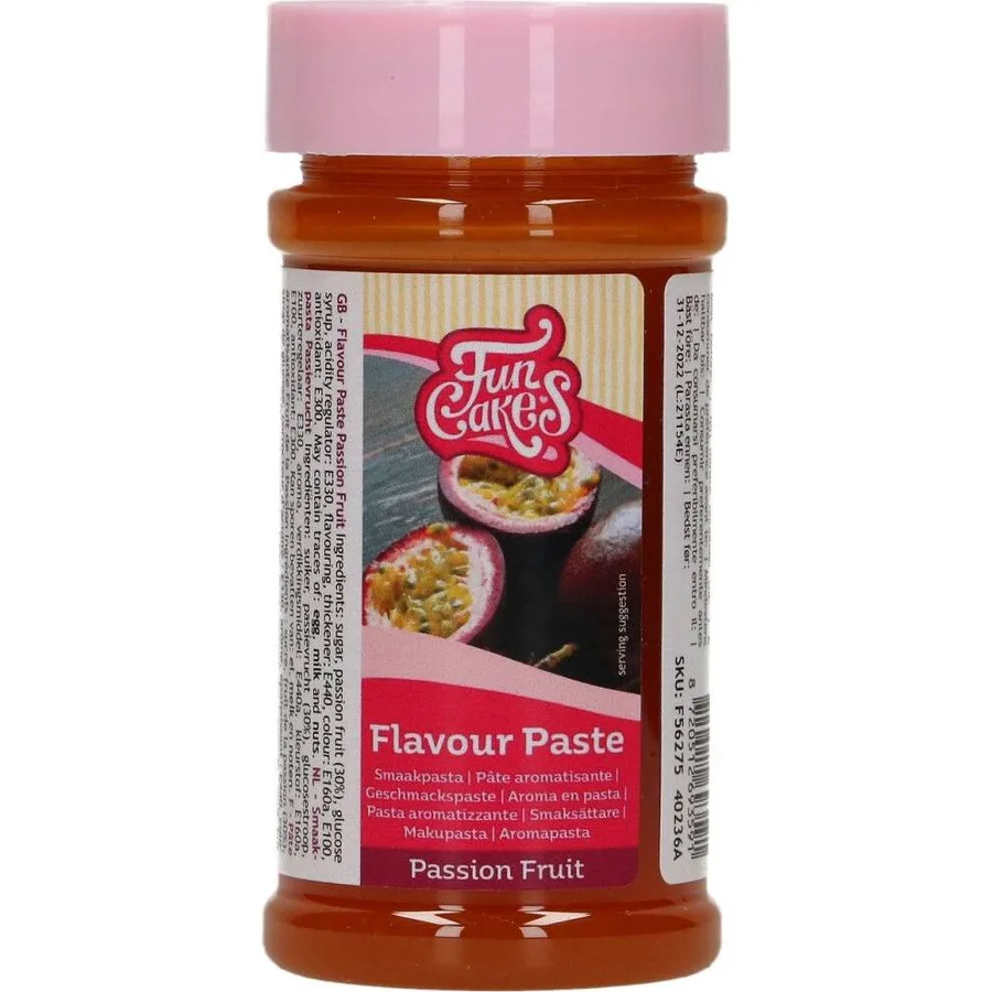 Ochucovací pasta mučenka 120 g – FunCakes