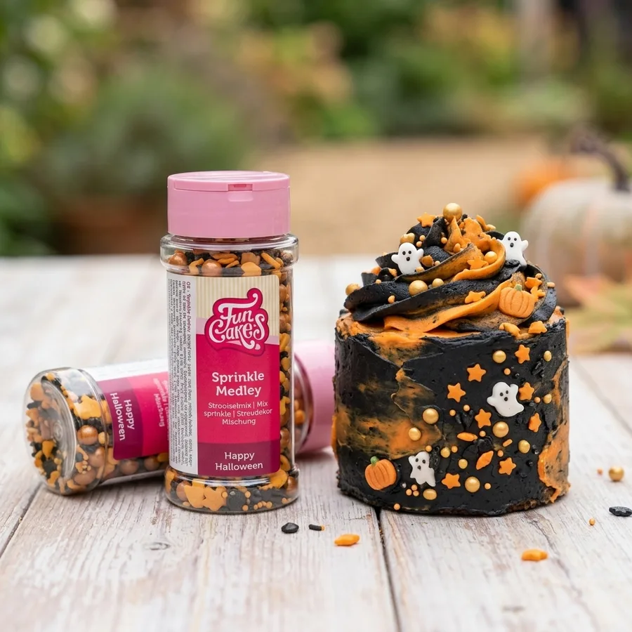 Cukrové sypání Happy Halloween 65 g – FunCakes